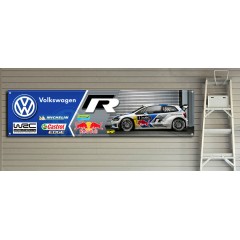 VW Polo R WRC Garage/Workshop Banner